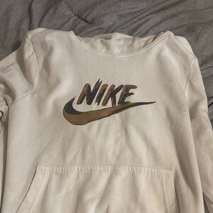 Nike Beige Pullover with Logo